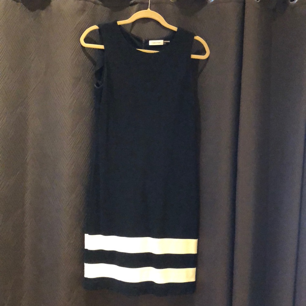 Cute Calvin Klein black and white dress